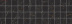 Плитка Laparet Royal декор мозаичный черный MM60074 (20х60)